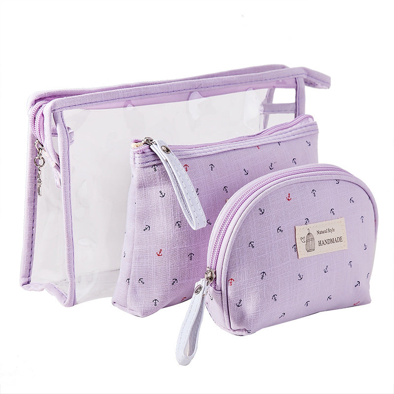 Three-piece make-up anchor bag Three-piece make-up anchor bag